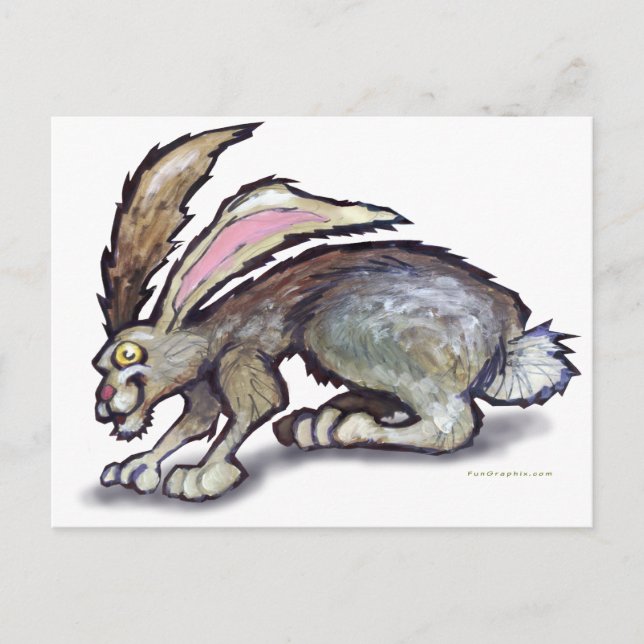 Cartão Postal Jack Rabbit (Frente)