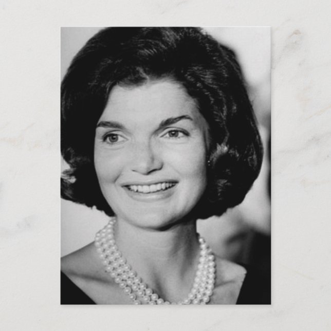 Cartão Postal Jackie Kennedy (Frente)