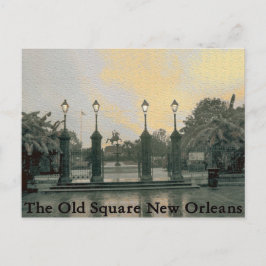 Cartão Postal Jackson Square New Orleans