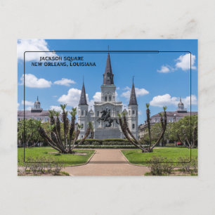 Cartão Postal Jackson Square, NOLA