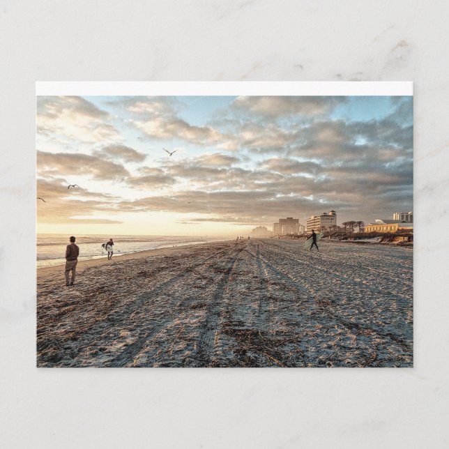 Cartão Postal Jacksonville Beach Sunrise (Frente)