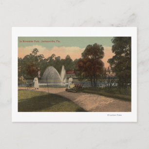 Cartão Postal Jacksonville, FL - Vista de Riverside