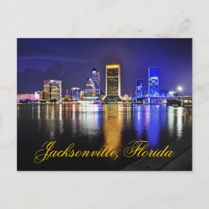 Cartão Postal Jacksonville, Flórida, E.U.A.