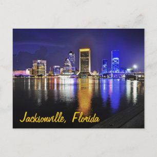 Cartão Postal Jacksonville, Flórida, E.U.A.