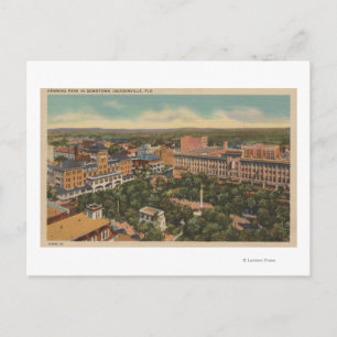 Cartão Postal Jacksonville, Flórida - Vista aérea de Hemming