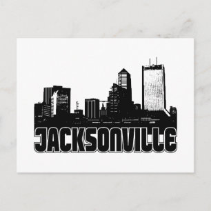 Cartão Postal Jacksonville Skyline