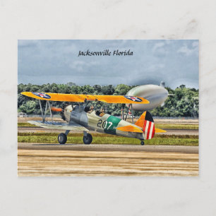 Cartão Postal Jacksonville Vintage Florida