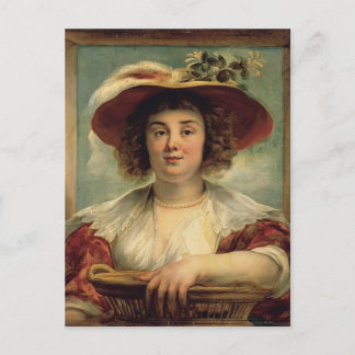 Cartão Postal Jacob Jordaens - Retrato da filha do artista