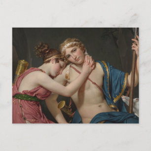 Cartão Postal Jacques David Farewell De Telemachus E Eucharis