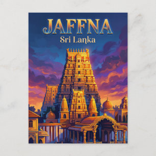 Cartão Postal Jaffna Sri Lanka