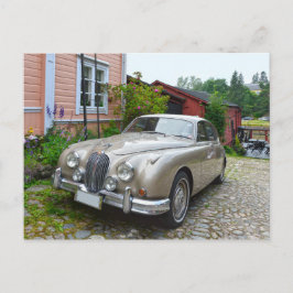 Cartão Postal Jaguar Mark 2 em Porvoo, Finlândia