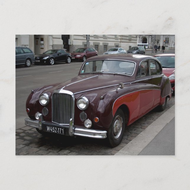 Cartão Postal Jaguar Mark IX (Frente)