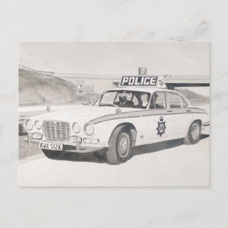 Cartão Postal Jaguar XJ6