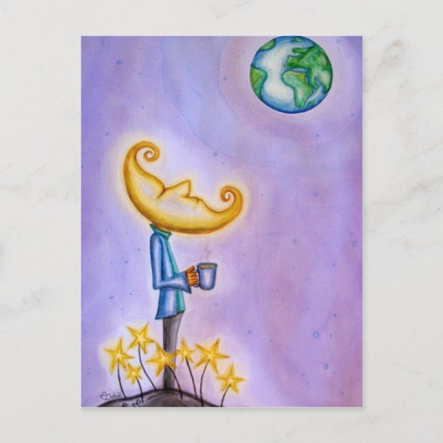 Cartão Postal Jai Guru Deva Om (Frente)