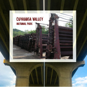 Cartão Postal Jaite Paper Company Foundirier, Cuyahoga Valley NP