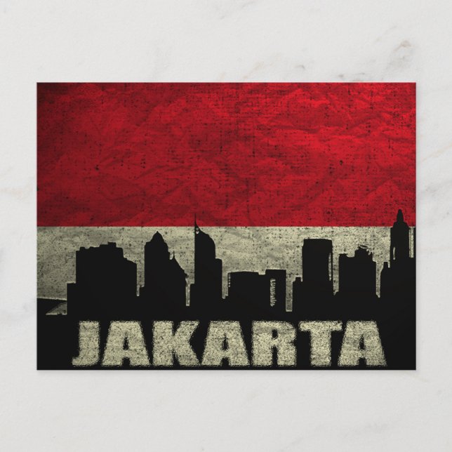 Cartão postal Jakarta (Frente)