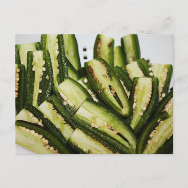 Cartão Postal Jalapeno Halves (Frente)