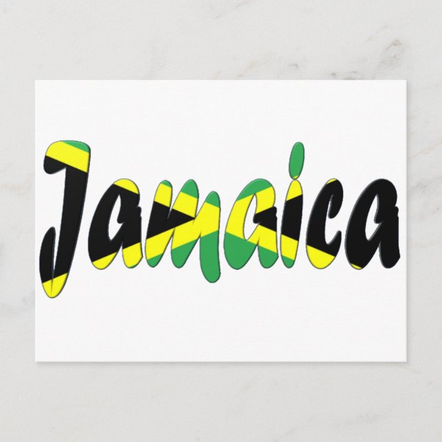 Cartão Postal Jamaica (Frente)