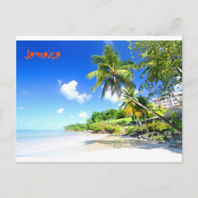 Cartão Postal Jamaica (Frente)