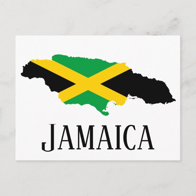 Cartão Postal Jamaica (Frente)