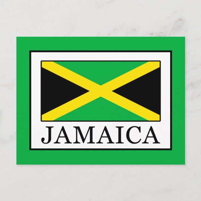 Cartão Postal Jamaica (Frente)