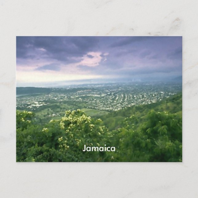 Cartão Postal Jamaica (Frente)