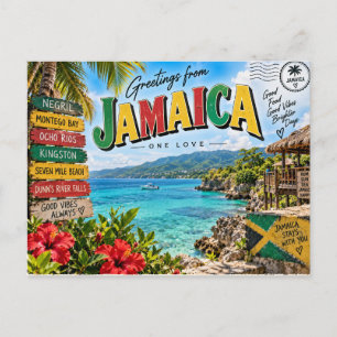 Cartão Postal Jamaica