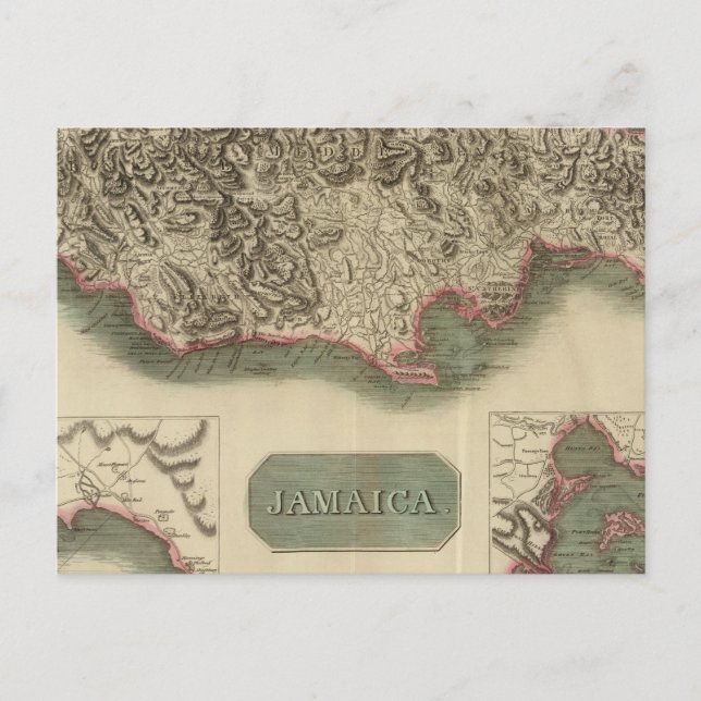 Cartão Postal Jamaica (Frente)