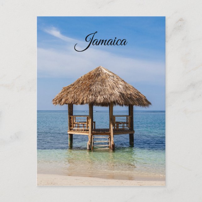Cartão Postal Jamaica Beach (Frente)