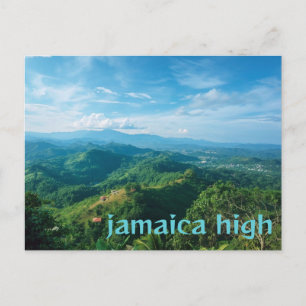 Cartão Postal Jamaica blue mountain alto