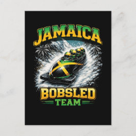 Cartão Postal Jamaica Bobsled Team