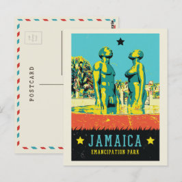 Cartão Postal Jamaica, Parque de Emancipação, Cartão-postal Cari