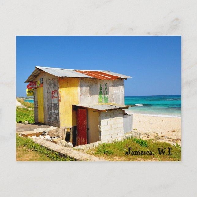 Cartão Postal Jamaica, W.I. (Frente)