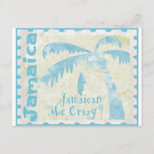 Cartão Postal Jamaican Me Crazy