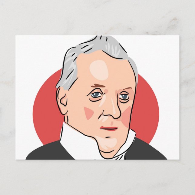 Cartão Postal James Buchanan (Frente)