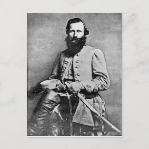 Cartão Postal James Ewell Brown Stuart por volta de 1833-1864