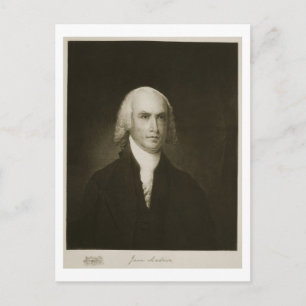 Cartão Postal James Madison, 4º Presidente dos Estados Unidos