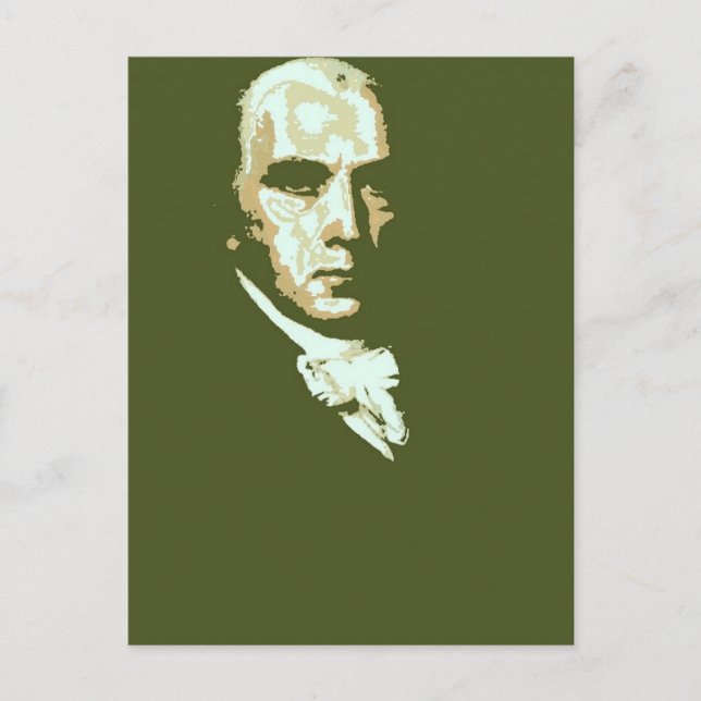Cartão Postal James Madison 4 (Frente)