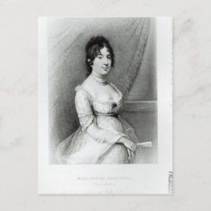 Cartão Postal James Madison, Dolley Payne, c.1804-55