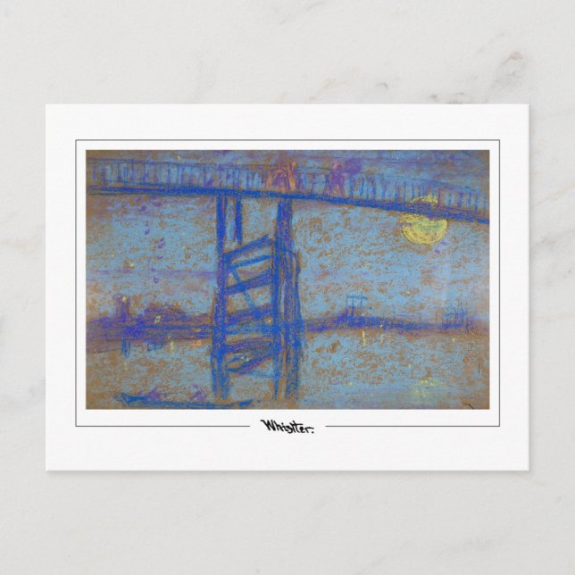 Cartão Postal James McNeill Whistler #13-2 - Cartão-postal de ar (Frente)
