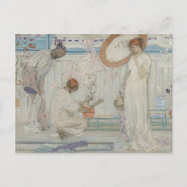 Cartão Postal James McNeill Whistler - A Sinfonia Branca (Frente)