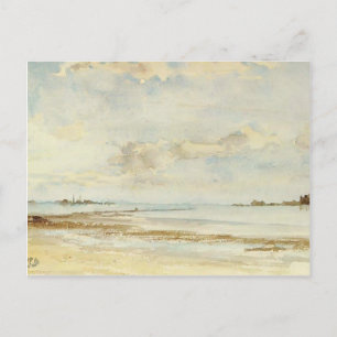 Cartão Postal James McNeill Whistler: Nota em azul e opal