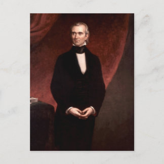 Cartão Postal James Polk