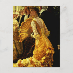 Cartão Postal James Tissot A Bola, c.1878