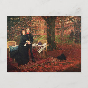 Cartão Postal James Tissot Empress Eugenie & Eugene-Louis Napo