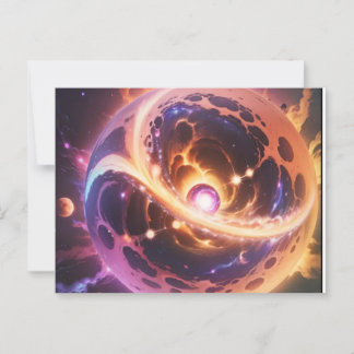 Cartão Postal james webb space telescópio,