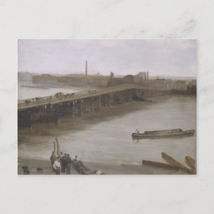 Cartão Postal James Whistler - Ponte Battersea Antiga