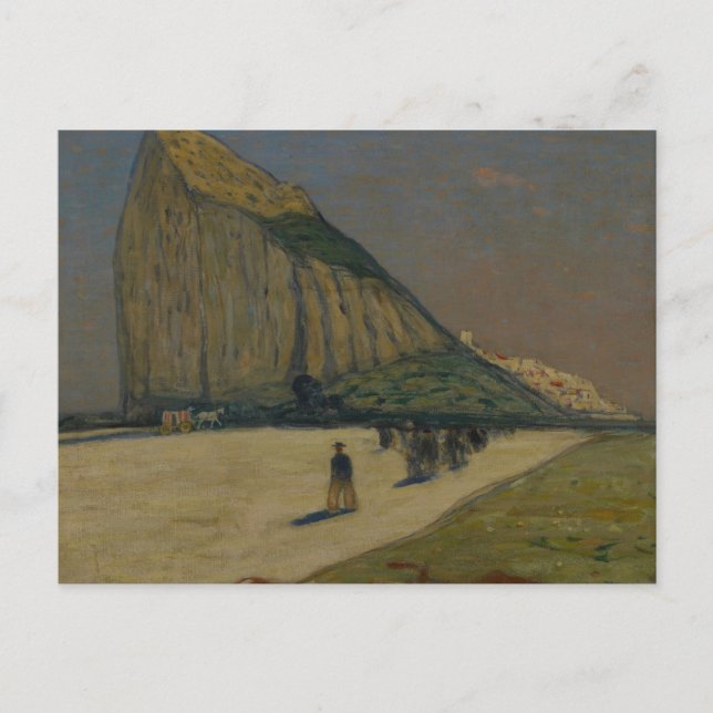 Cartão Postal James Wilson Morrice - Gibraltar (Frente)