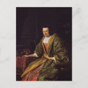Cartão Postal Jan Steen - Retrato de Geertruy Gael