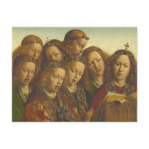 Jan van Eyck Cantando anjos Ghent CC0974